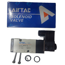 Airtac Solenoid Valve 4M31010, 3/8 NPT, Single Solenoid, NAMUR, specify voltage