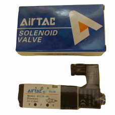 Airtac Solenoid Valve 4V11006, 1/8 NPT, Single Solenoid, specify voltage