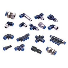 Airtac High Quality Fittings, Inch sizes, 29 different styles.