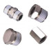 Airtac High Quality Fittings, Inch sizes, Nickel Plated Brass, 4 types