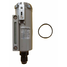 Mindman Bowl, Mindman part# BOWL-MAF302-D2M, MAF302 Metal Filter Bowl with auto drain