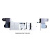 Mindman Solenoid Valve MVSC-300-4E2C, 3/8 NPT, Double Solenoid, 3 Pos, Blocked Center, specify voltage Mindman Solenoid Valve MVSC-300-4E2C, 3/8 NPT, Double Solenoid, 3 Pos, Blocked Center, specify voltage