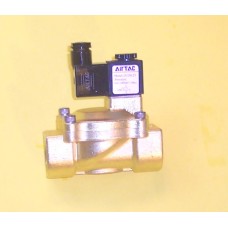 Airtac Solenoid Valve 2V25025CT, 2-Waw, Normally Closed, 1" NPT, 120VAC