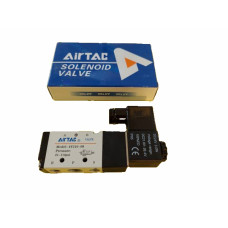 Airtac Solenoid Valve 4V21006, 1/8NPT, Single Solenoid, specify voltage