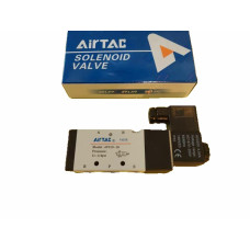 Airtac Solenoid Valve 4V31010, 3/8 NPT, Single Solenoid, specify voltage