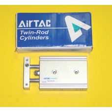 Airtac Cylinder TR10X10S, Compact Cylinder 10MM Bore X 10MM Stroke, Double Rod