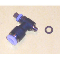Mindman Flow Control JPC1/4-U10, 10-32 Thread to 1/4 tube, Meter Out 