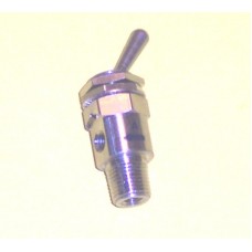 Mindman Toggle Valve Model MVHA-3V, 1/8 NPT, M5 Outlet