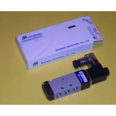 Mindman Solenoid Valve MVSC-180-4E1-DC24V, Single Solenoid, 24VDC