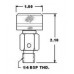 National Valve Shut Off Valve Model 9420B-2BSP, 1/4 BSP