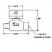 National Valve Shut Off Valve Model 9432B-2FM, Female to Male, 1/4 NPT